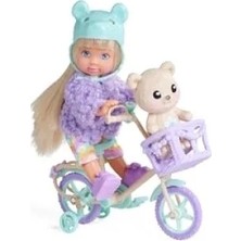 Calperia Evi Love Uyku Vakti: 12 cm Aksesuarlarla Oyuncak Bebek
