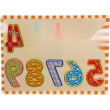 Calperia Eğitici Tahta Bultak Rakam Seti - 10 Parça