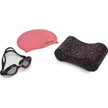 Calperia 3'lü Yetişkin Yüzme Seti - Pullbuoy, Bone ve Gözlük