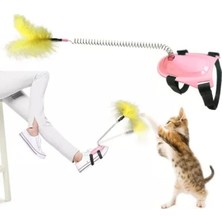 Calperia Yaylı Kedi Ayak Oyunu Oltası, 1 Adet