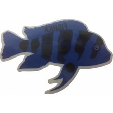 Calperia Akvaryum Için Yapışkan Frontoza Balığı Termometresi