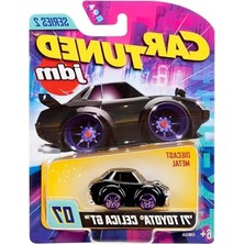 Calperia Diecast Metal Koleksiyon Arabası, 1971 Toyota Celica Gt Siyah Renk