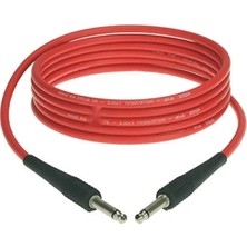 Calperia Dayanıklı ve Uzun Ömürlü 3m Enstrüman Kablosu - Kırmızı