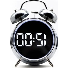 Calperia Çift Alarm Fonksiyonlu LED Ekranlı Masa Saati