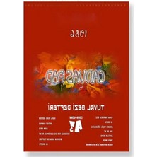 Calperia Akrilik ve Yağlıboya Için Tuval Bezi Defteri (A3 Boyut)