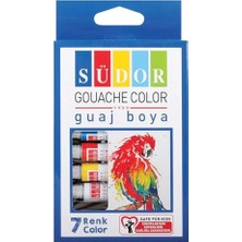 Nuvvo Südor Guaj Boya Seti 7 Renk x 8.5 Ml. Tüp