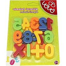 Calperia Mıknatıslı Rakam Seti, 25 Parça, Eğitici Oyun