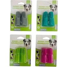 Calperia Kedi ve Köpekler Için Parmak Diş Fırçası, 2 Adet