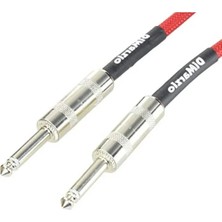 Calperia 4.5 Metre Uzunluğunda Dayanıklı Kırmızı Enstrüman Kablosu