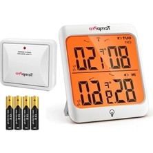 Calperia Dijital Sıcaklık ve Nem Ölçer, Sensörlü