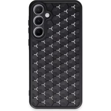 Prativas Galaxy A25 5g Kılıf Petek Silikon Kapak - Siyah