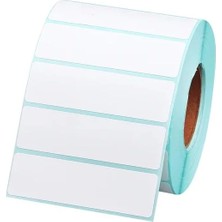 Calperia Su-Yağ-Isı Dayanıklı Termal Kargo Barkod Etiketi, 70MM x 20MM
