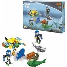 Calperia Eğitici 123 Parça Figürlü Set - Deap See