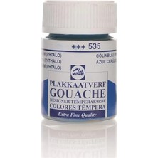 Nuvvo Talens Guaj Boya 16ML 535 Cerulean Blue Phthalo