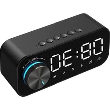 Calperia Bluetooth Şarjlı Alarmlı Dijital Masa Saati