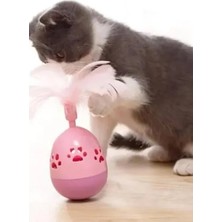 Calperia Pati Desenli Kedi Oyuncağı, Tüylü Tasarımı ile Eğlenceli