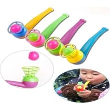 Calperia Eğlenceli Üflemeli Parti Topu - 4 Adet Pipo Şeklinde