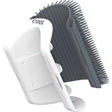 Calperia 2.0 Kişisel Bakım Seti, Kediler Için Masaj Köşesi, Gri, 1 Adet (Tekli Paket)
