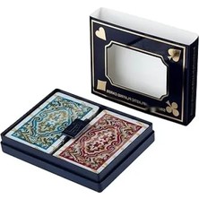 Calperia Su Geçirmez Plastik Iskambil Oyun Kartı - Sert Kapalı Kutu