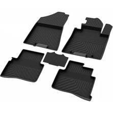 Calperia Siyah 4d Havuzlu Paspas, 2016-2021 Kia Sportage ile Uyumlu