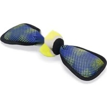Calperia Mavi/sarı Yüzen Tenis Topu Köpek Oyuncağı, 30X9,5X6,3 cm