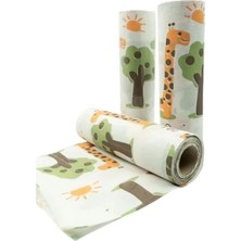 Calperia 100X120 cm Zürafa Desenli Tek Kullanımlık Piknik Örtüsü