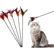 Calperia Çıngıraklı Tüylü Kedi Oyun Çubuğu, Eğlenceli Aktiviteler Için