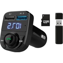 Calperia Otomatik Frekans Tanımalı Bluetooth Fm Radyo Transmitter