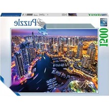 Calperia 1500 Parça Dubai Temalı Puzzle Eğlenceli Set