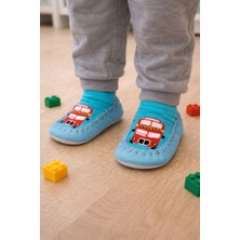 Minissa Baby Kids Çarık Çorap Kaydırmaz Tabanlı - Bebek Çocuk Patik-Deri Taban