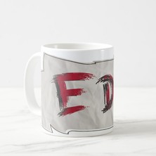 tp Eda Isim Temalı Porselen Kupa Bardak