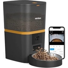 Calperia 1080P Fhd Kameralı Akıllı Mama Kabı, Uzaktan Kontrol ile