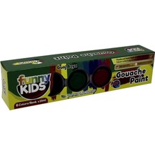 Nuvvo Funny Kids Funny Kids Guaj Boya 6 Renk x 25 ml Set