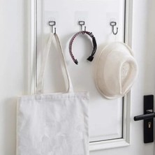 Calperia Siyah Güçlü Yapışkanlı Kancalar - 3 Adet