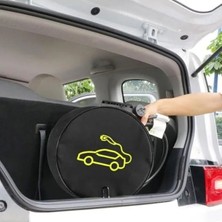 Calperia Elektrikli Araç Şarj Kablosu Taşıma Çantası, Yuvarlak Tasarım