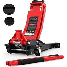 Calperia Alçak Profilli Hidrolik Kriko, 75-505 Mm, 360° Tekerlekli