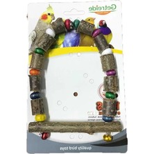 Calperia 15X12 cm Doğal Paraket ve Papağan Salıncağı