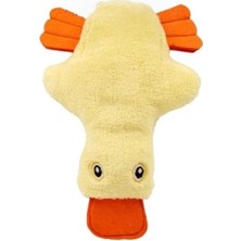 Calperia Çekiştirmeli Peluş Ördek Köpek Oyuncağı, Hışırdayan Özellik