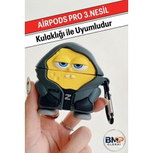 BMP GLOBAL Airpods Pro 3. Nesil Kulaklık Uyumlu Karakterli Silikon Koruyucu Kılıf