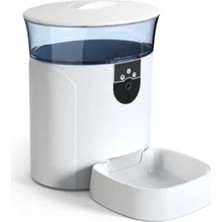 Calperia Kameralı Akıllı Mama Kabı, Wi-Fi Destekli, 7 Litre