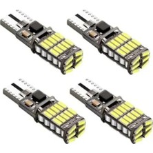 Calperia T10 LED 26 Ledli W5W Canbus Ampul, 4 Adet Set