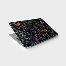 Calperia Matematik Formülleri Temalı Laptop Sticker, Eğlenceli