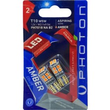 T10 5W Amber LED Ampul, Yüksek Performanslı ve Dayanıklı Işık Kaynağı