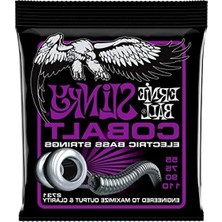 Calperia Power Slinky Kobalt Elektrik Bas Telleri, 55-110 Ölçü