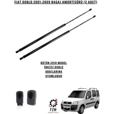 FZW Bagaj Amortisörü Fıat Doblo 2001-2009 Arası 2 Adet Sağ-Sol Takım (46824070)