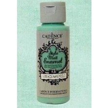 Nuvvo Hobı Nane Yeşili Enamel Mat (Cam - Porselen - Polyester) Boyası - 59 ml