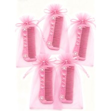 3D Tasarım Bebek Doğum & Mevlid Hediyelik Kişiye Özel Tarak (5ADET)