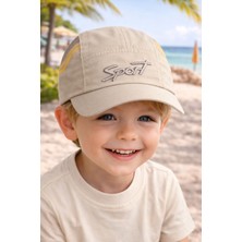Aydın Şapkacınız 3-6 Yaş Erkek Çocuk Şapka %100 Pamuk Ayarlanabilir Cırtlı Kep Yazlık Günlük Spor Şapka
