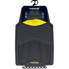 Calperia Evrensel 3D Havuzlu Oto Paspas - Kesilebilir 3 Parça Tasarım