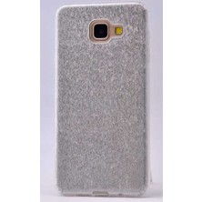ZM Store Galaxy A7 2017 Uyumlu Kılıf Renkli Simli Parlak Shining Kapak